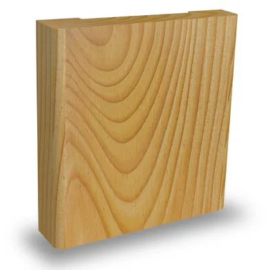 Sockelkloss obehandlad furu 25x125x350 mm