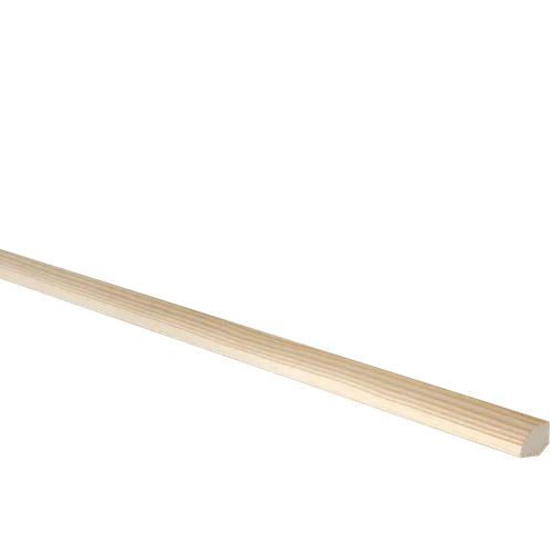 Kvartstav obehandlad furu 12x12 mm, Löpmeter