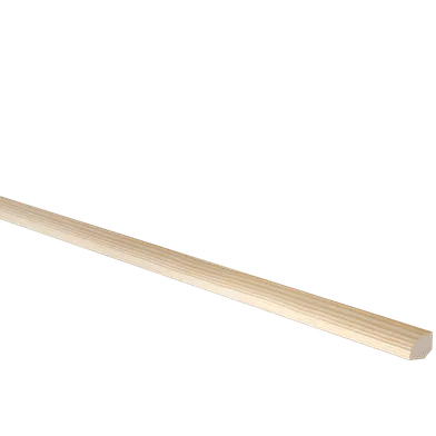 Kvartstav obehandlad furu 12x12 mm, Löpmeter