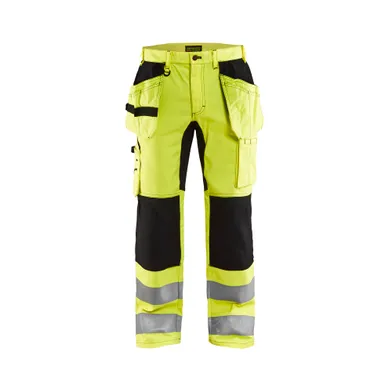 Varselbyxa med stretch, Gul/Svart Strl. C54