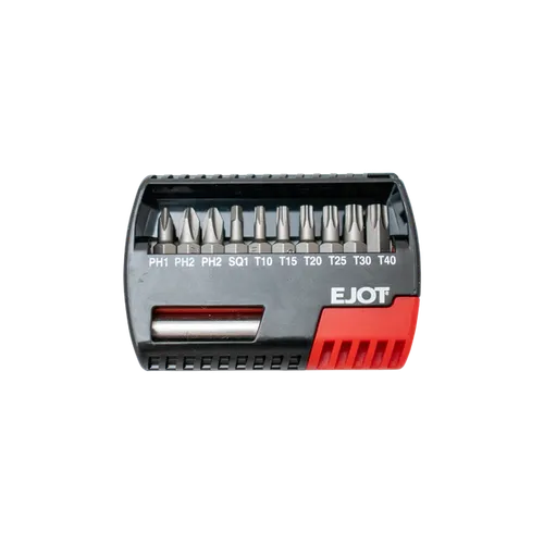 Bitssats inkl. bitshållare 11 delar