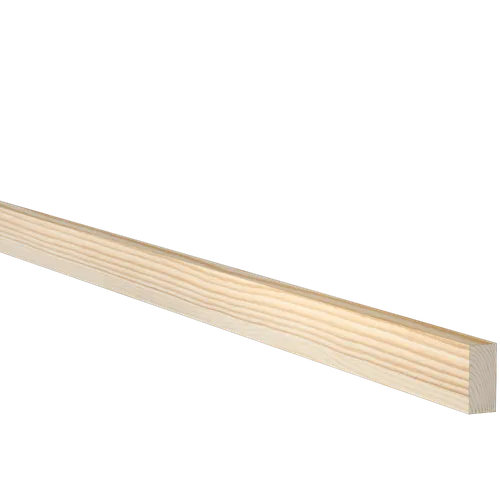 Planhyvlad obehandlad furu 15 mm 15x33 mm, 1000 mm