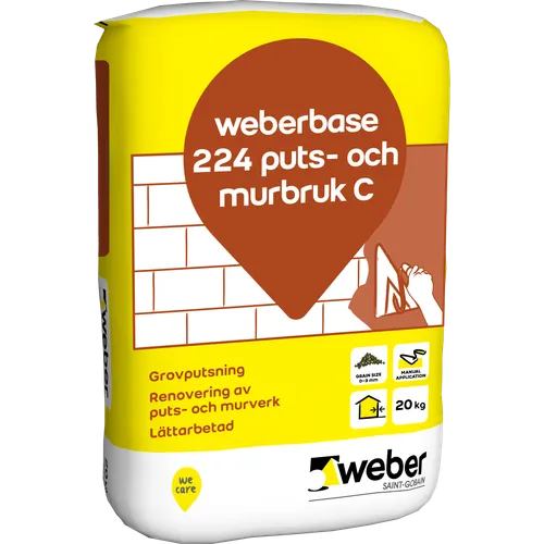 Puts- & Murbruk C Base 224 20 kg