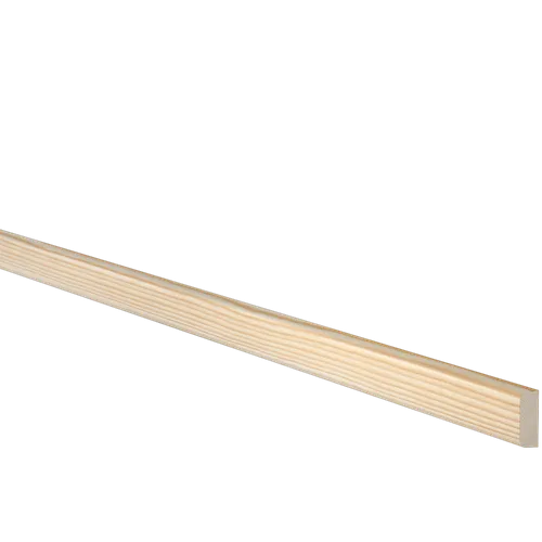 Foglist obehandlad furu 8x21 mm, 1000 mm