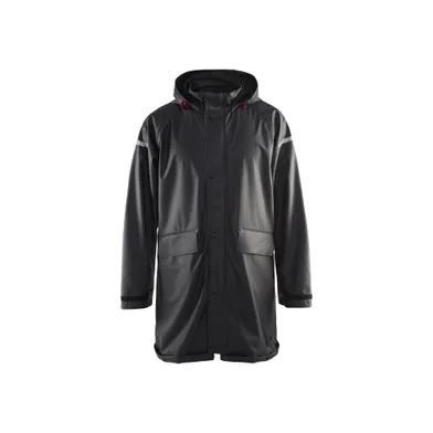 Regnjacka LEVEL 1, Svart Strl. L