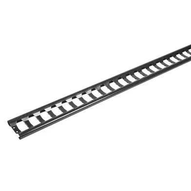 Profildurksräcke 2,4 m, Svart