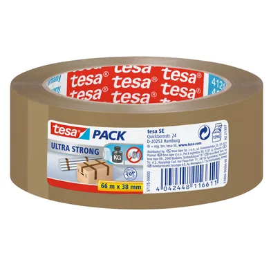 Packtejp Ultra Strong 38 mm, Brun