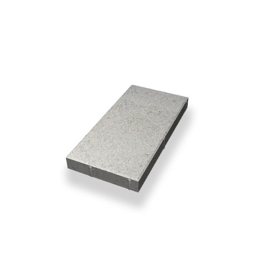 Markplatta Villa Halvplatta 500x250x50 mm, Slät Grå