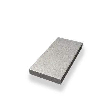 Markplatta Villa Halvplatta 500x250x50 mm, Slät Grå