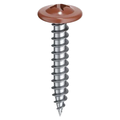 Montageskruv m. vass spets, C1 4,2x14 mm, Svart, 500 st/frp