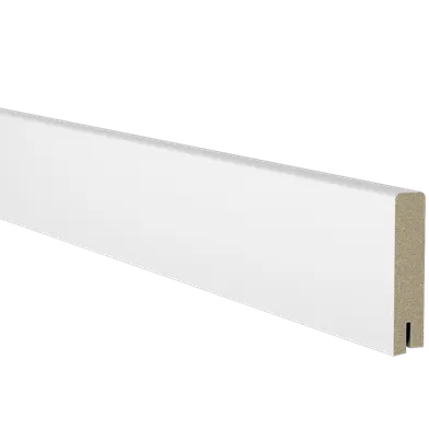 Fönstersmyg vitmålad MDF 16x75 mm, 2440 mm
