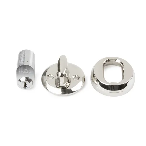 Cylinderlåssats 42 Nickel