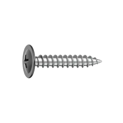 Montageskruv m. låg skalle, C3 4,2x25 mm, Oxidröd, 500 st/frp