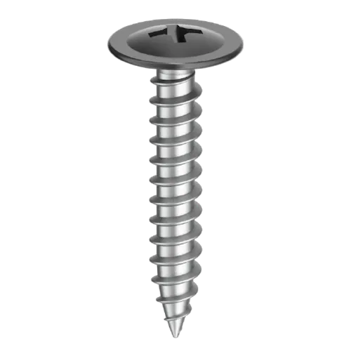 Montageskruv m. låg skalle, C3 4,2x25 mm, Oxidröd, 500 st/frp