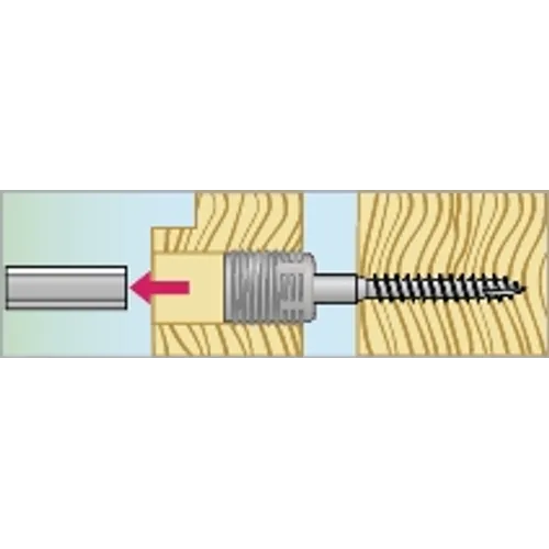 Karmskruv Programa Plus 90 mm, 50 st/frp