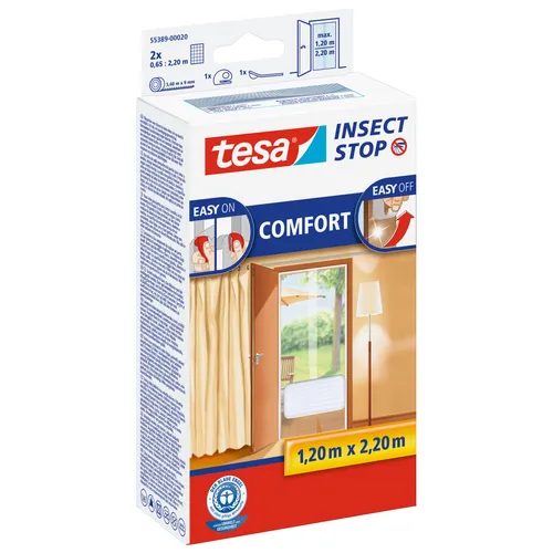 Insektsnät Comfort t. dörrar 1,2x2,2 m