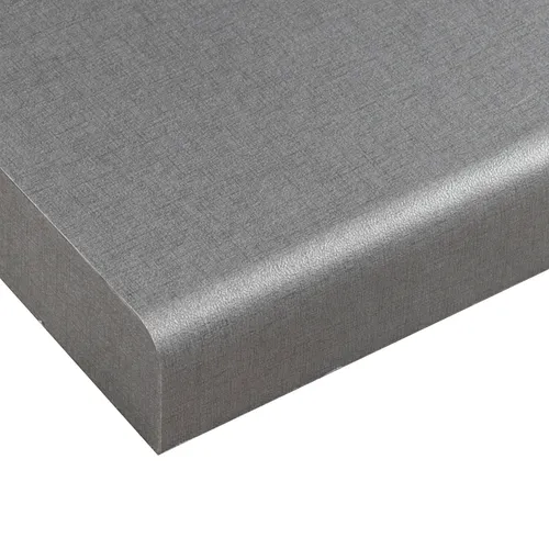 Bänkskiva Easy m. listade kanter Zeus Antracit, 3020x610x30 mm