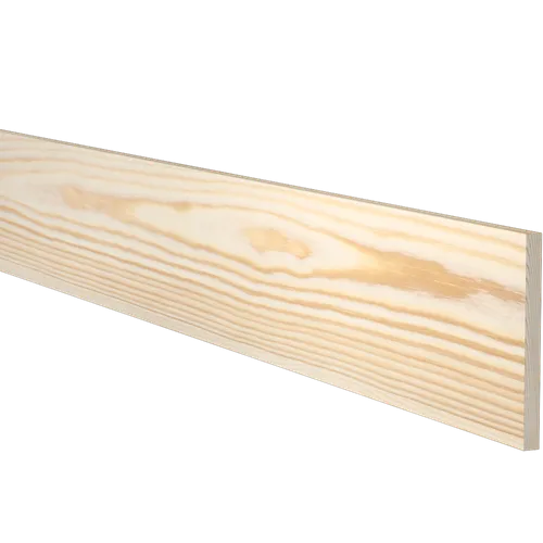 Planhyvlad obehandlad furu 8 mm 8x95 mm, Löpmeter