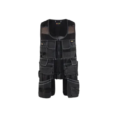 Hantverksväst X1900, Svart Strl. L