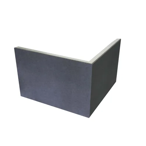Siroc L-element hörn JP200 m. fibercementskiva H400x600x600 mm