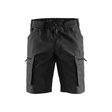 Serviceshorts med stretch, Svart Strl. C48