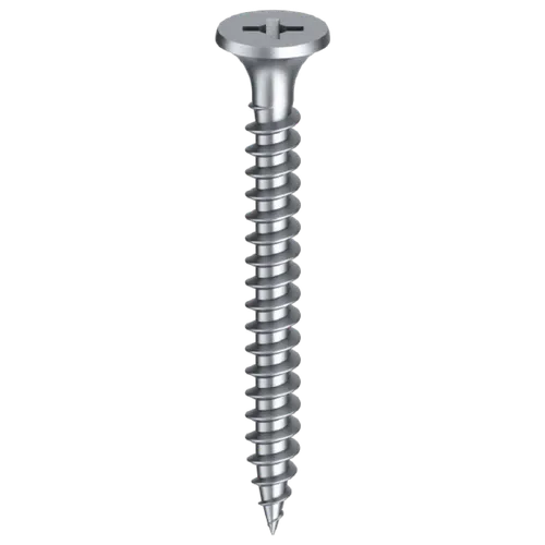 Gipsskruv för stålregel 3,5x25 mm, FZB, 1000 st/frp