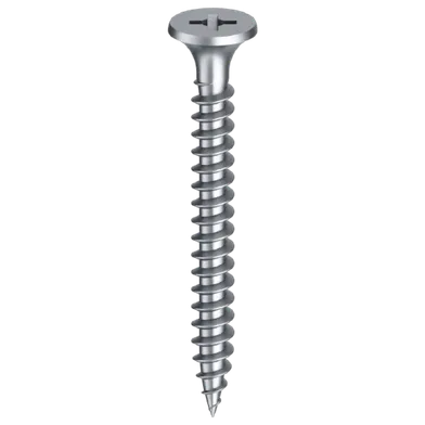 Gipsskruv för stålregel 3,5x25 mm, FZB, 1000 st/frp