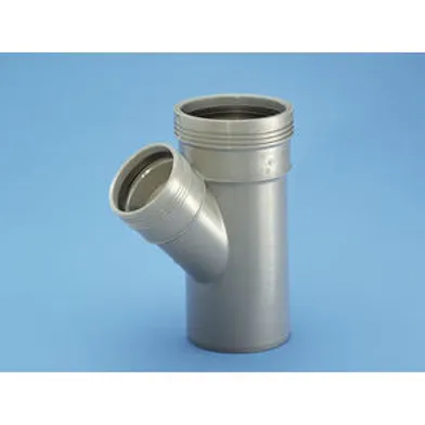 Grenrör wafix 45°, 75x50 mm