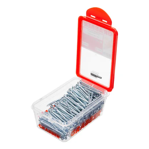 Spånskiveskruv Trä 4,3x58 mm, FZB, 250 st/frp