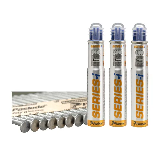 Bandad ringspik 34°, FZV t. IM90Ci 2,8x63 mm, 3750 spik + 3 gaspatroner