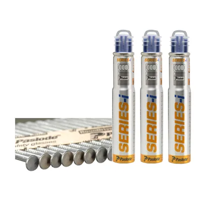 Bandad ringspik 34°, FZV t. IM90Ci 2,8x63 mm, 3750 spik + 3 gaspatroner