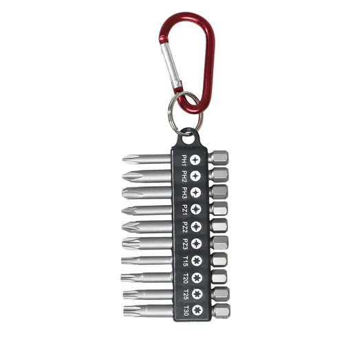 Bitssats med clips ASS A10 10 delar