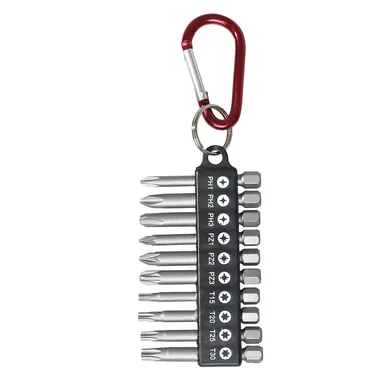 Bitssats med clips ASS A10 10 delar