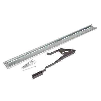 Säkerhetskrok f. livlina Antracit