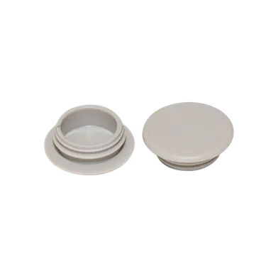 Plastlock till karmskruv 14-22 mm, Vit, 200 st/frp