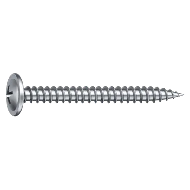 Montageskruv m. vass spets, A2:C5 4,2x25 mm, 250 st/frp