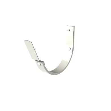 Rännkrok 125 mm L 70 mm, Vit
