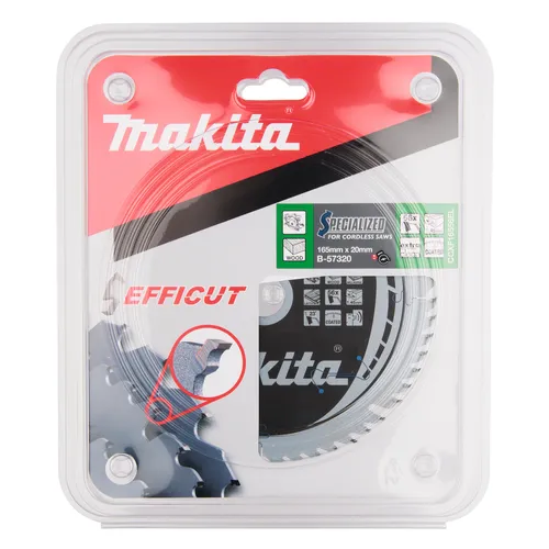 Cirkelsågklinga f. sänksåg 190/20 mm, 56T, Trä