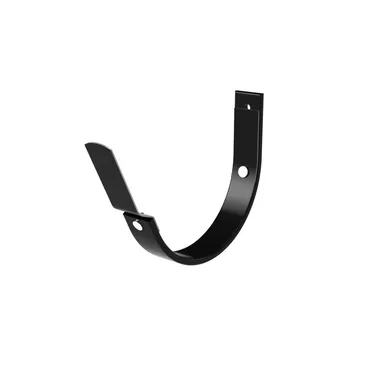 Rännkrok 125 mm L 70 mm, Svart