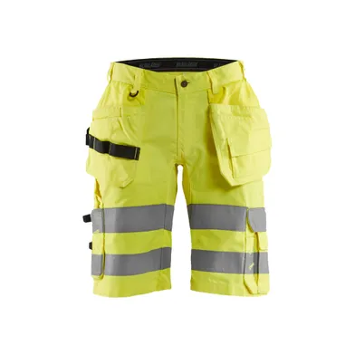 Varselshorts med stretch, Gul Strl. C52