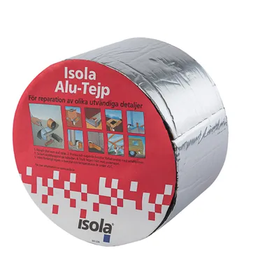 Aluminiumtejp 100 mm, 10 m