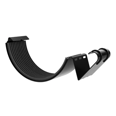 Rännskarv 125 mm, Svart