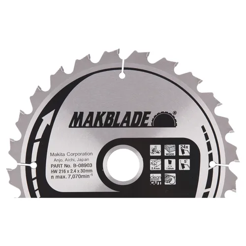 Sågklinga Kap-/Gersåg Trä HM 216/30 mm, 24T