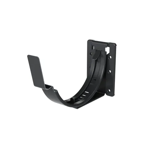 Rännkrok ställbar 125 mm, Svart