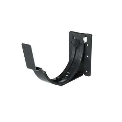 Rännkrok ställbar 125 mm, Svart