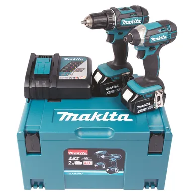 Paket borr- & slagskruvdragar 18V 2x4.0 Ah, MAKPAC