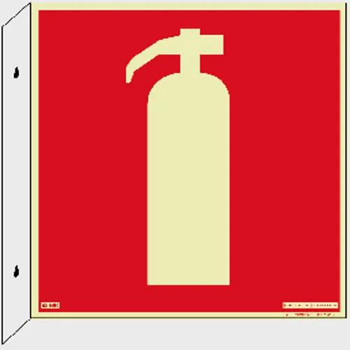 Brandskylt Supernova® Brandsläckare 210x210 mm