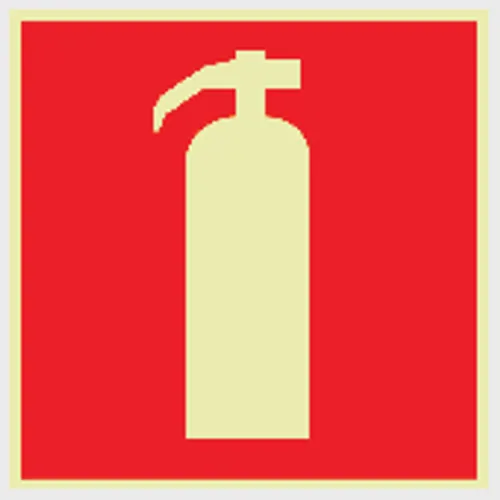 Brandskylt Supernova® Brandsläckare 210x210 mm