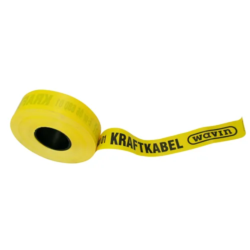 Markeringsband Kraftkabel, 250 m