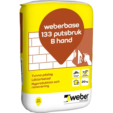 Putsbruk B Base 133 20 kg